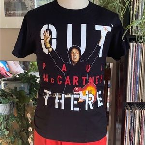 Paul McCartney Beatles Graphic Band Tour Tee Shirt